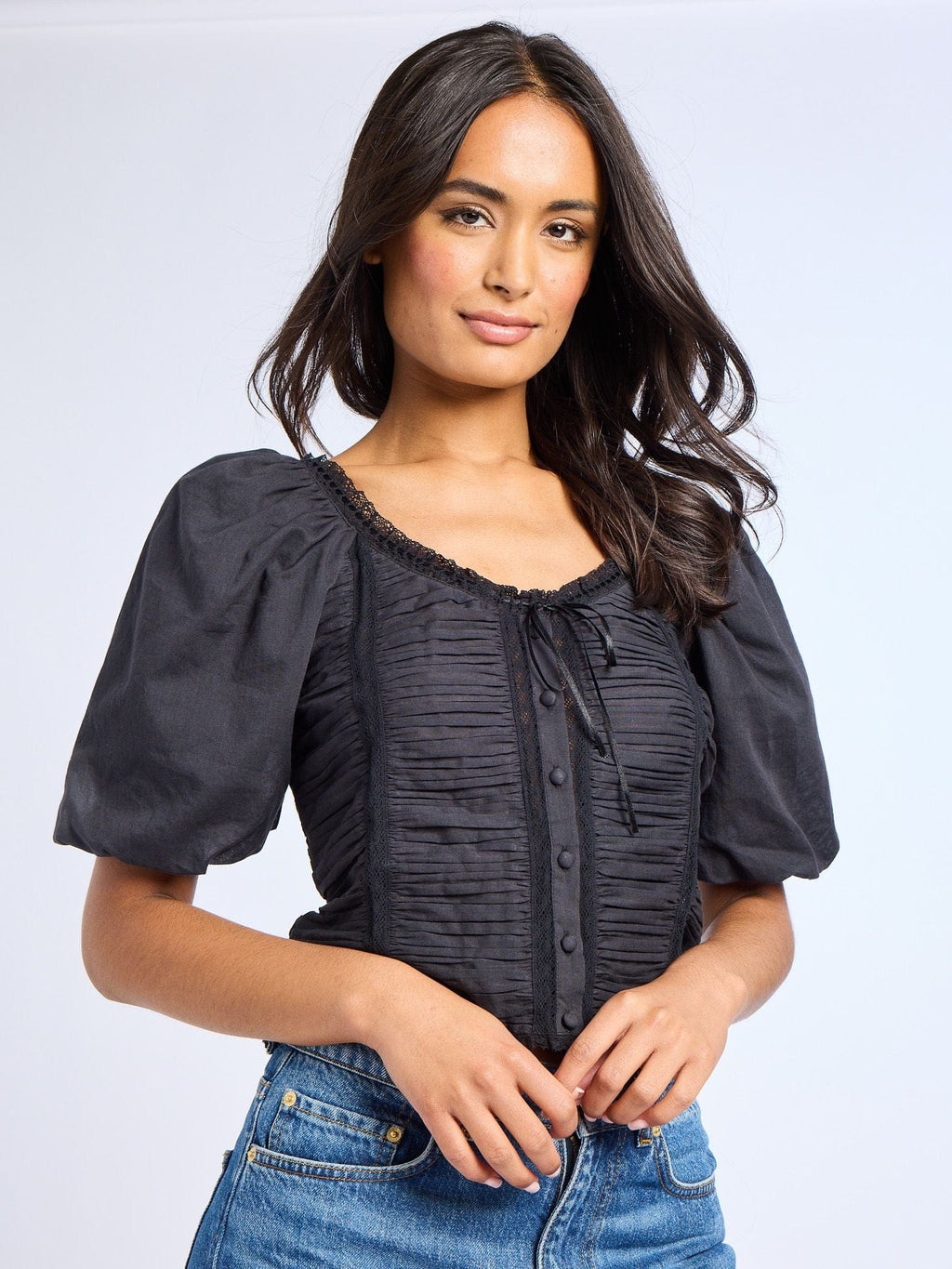 Ophelia Top in Black