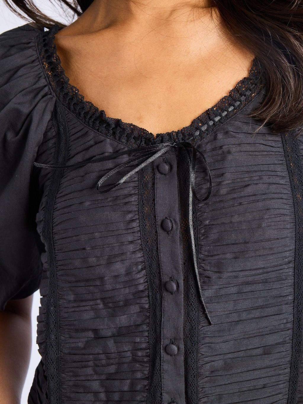 Ophelia Top in Black