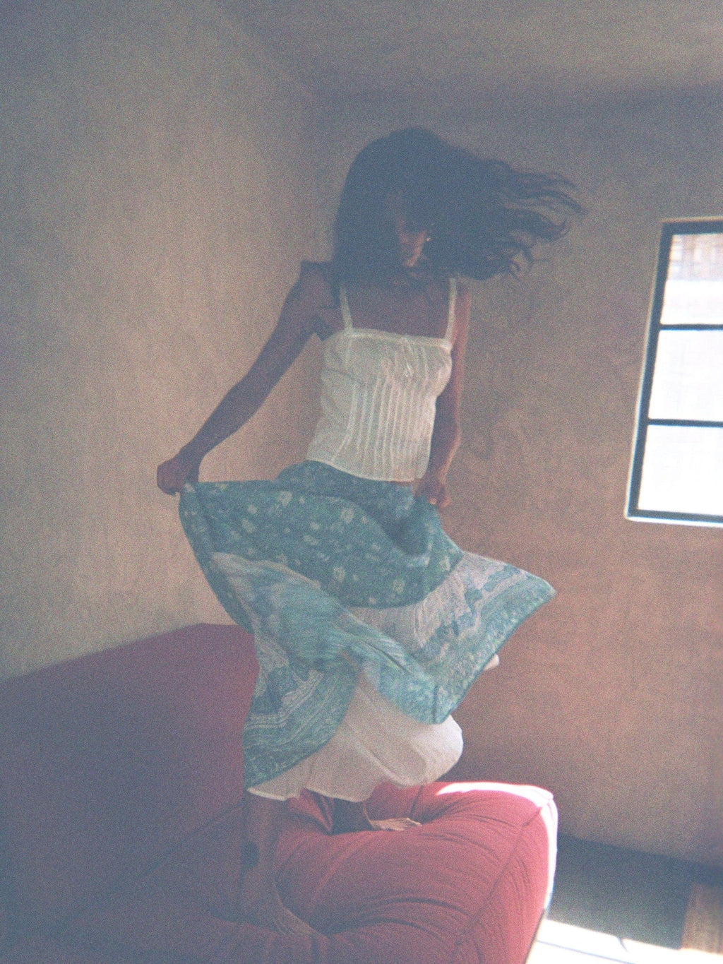 Paola Skirt in Charleston Floral