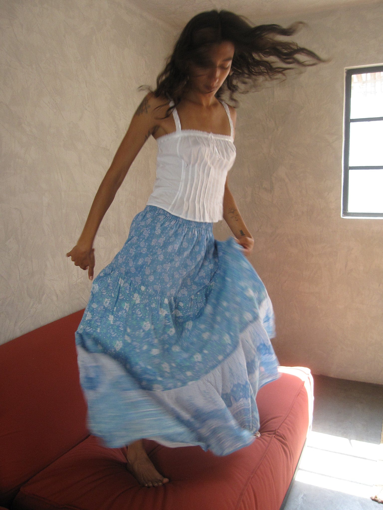 Paola Skirt in Charleston Floral