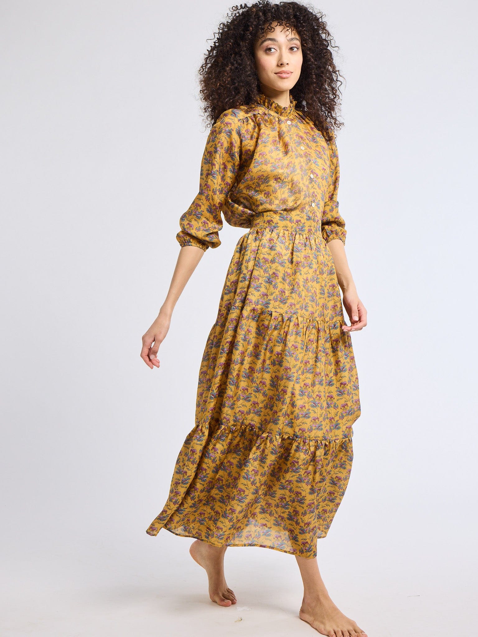 Paola Skirt in Rattan Floral