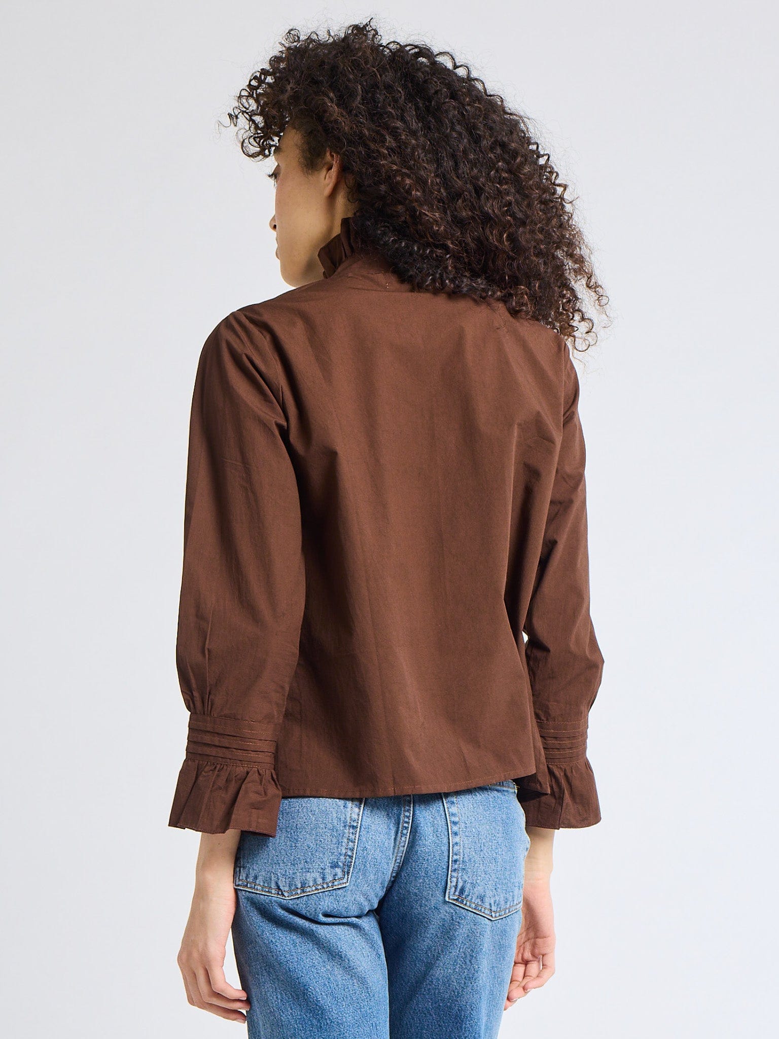 Phoebe Top in Chocolate