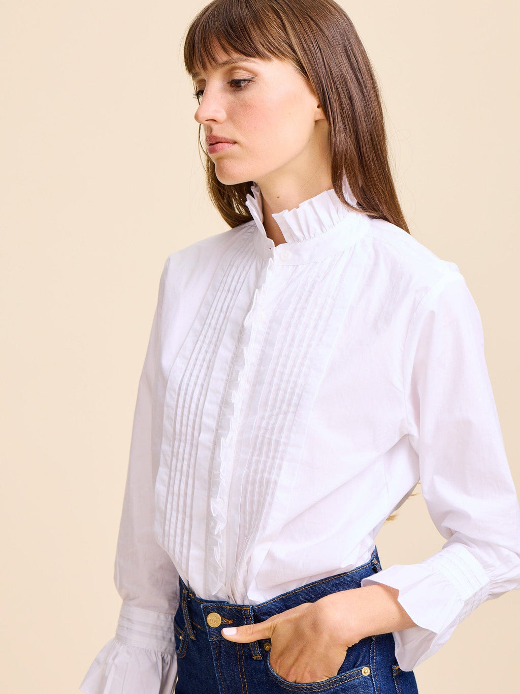 Phoebe Top in White