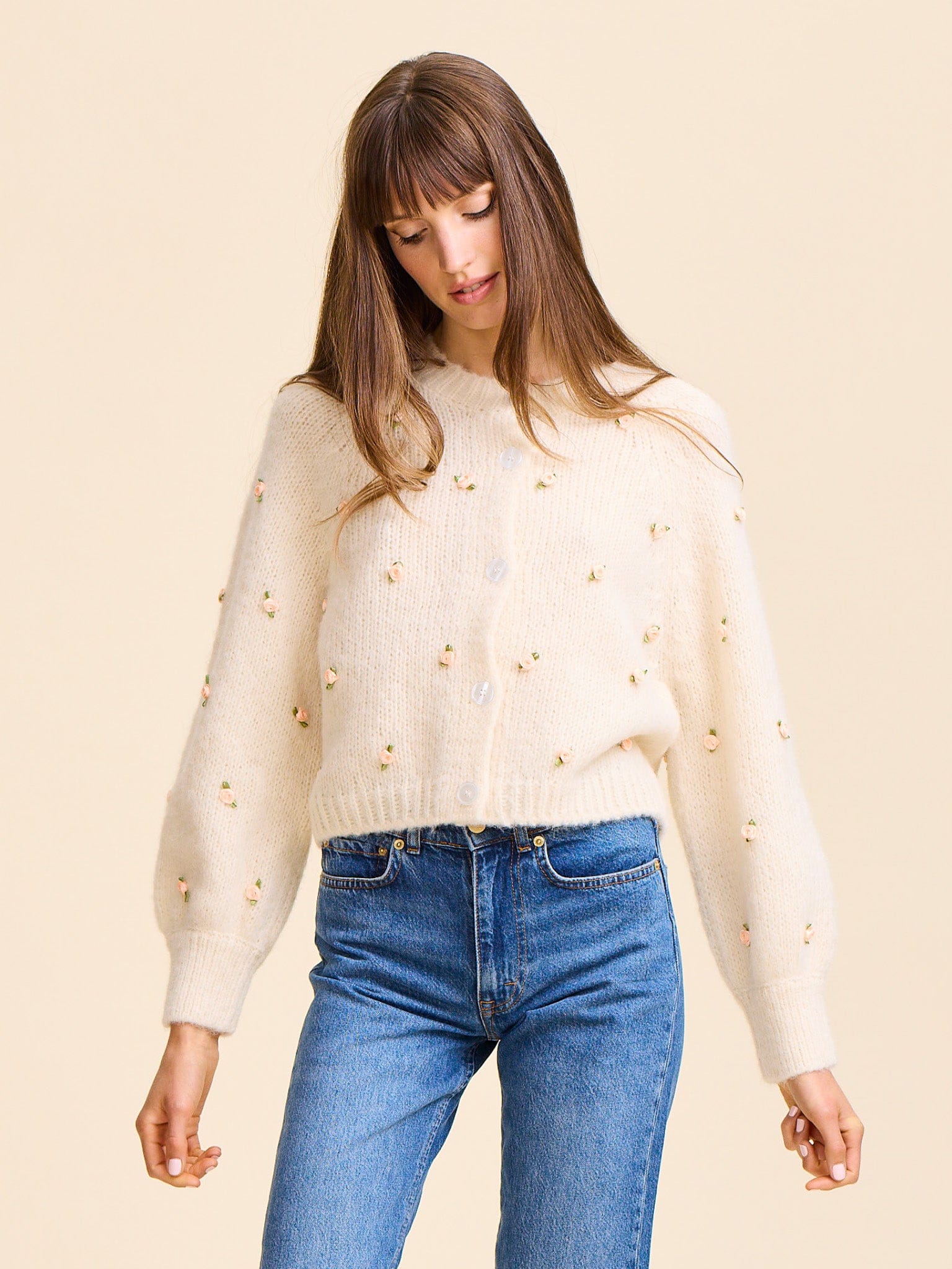 Priscilla Cardigan in Rosette