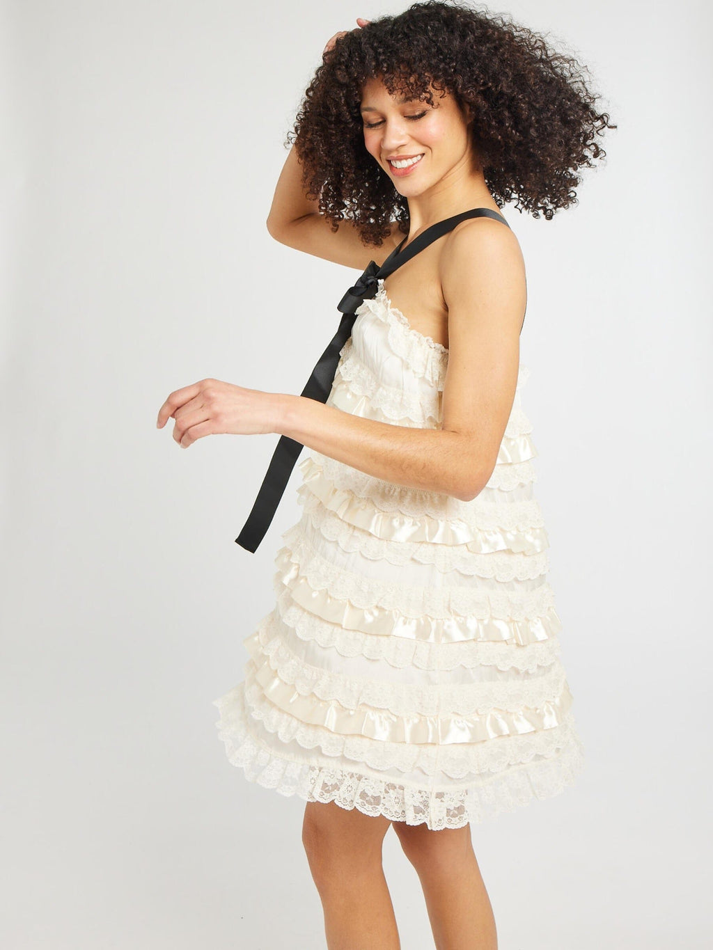 Raeya Dress in Vintage Lace