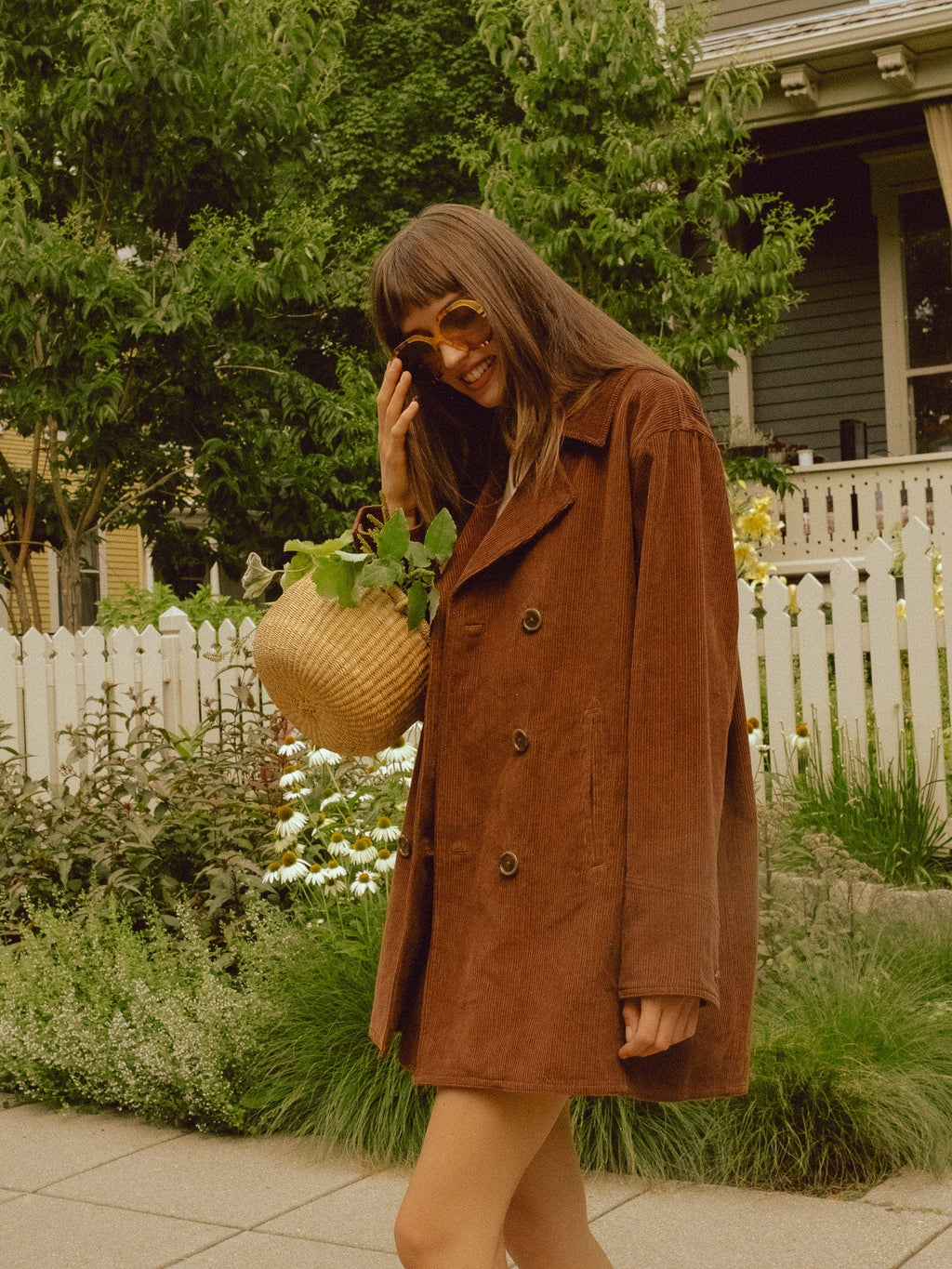 Ricky Peacoat in Coffee Cord