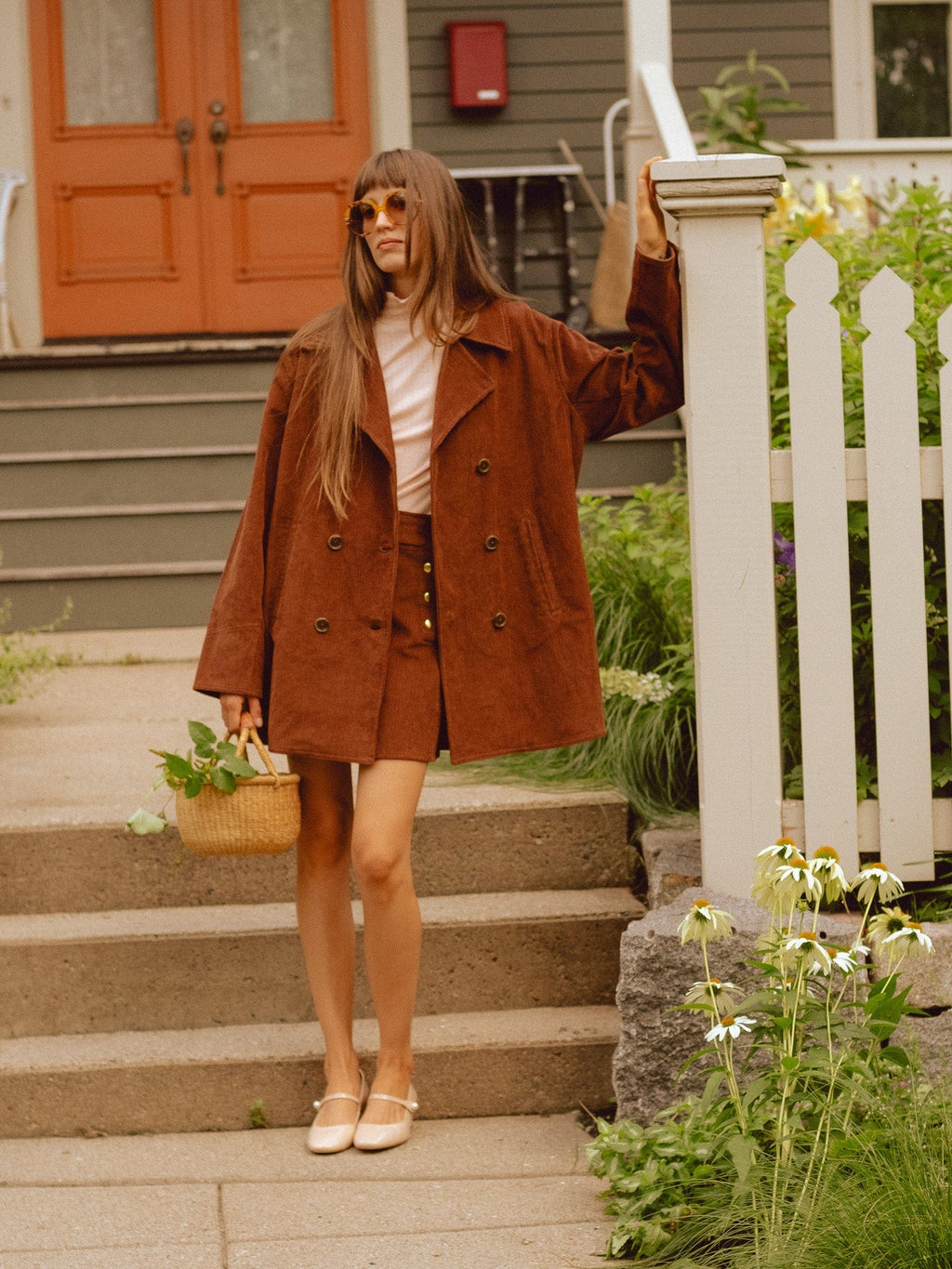 Ricky Peacoat in Coffee Cord