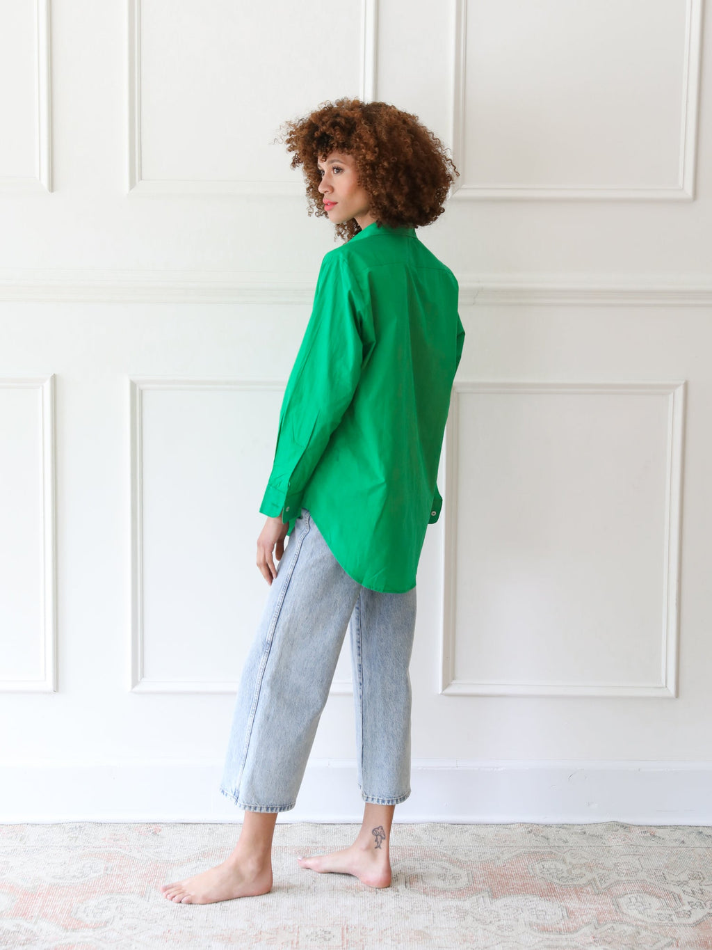 Sofia Top in Kelly