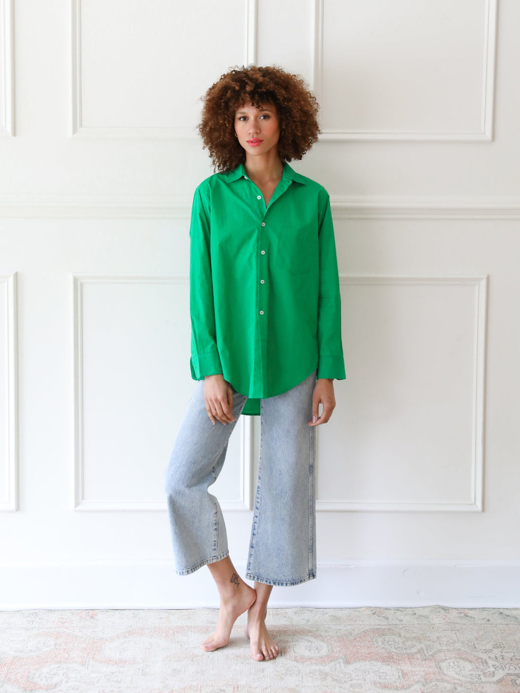 Sofia Top in Kelly