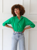 Sofia Top in Kelly