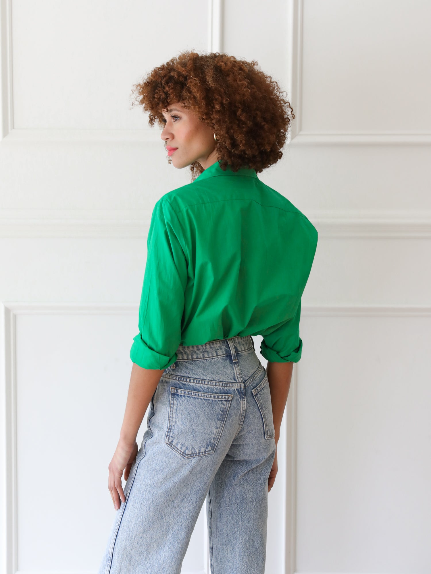 Sofia Top in Kelly