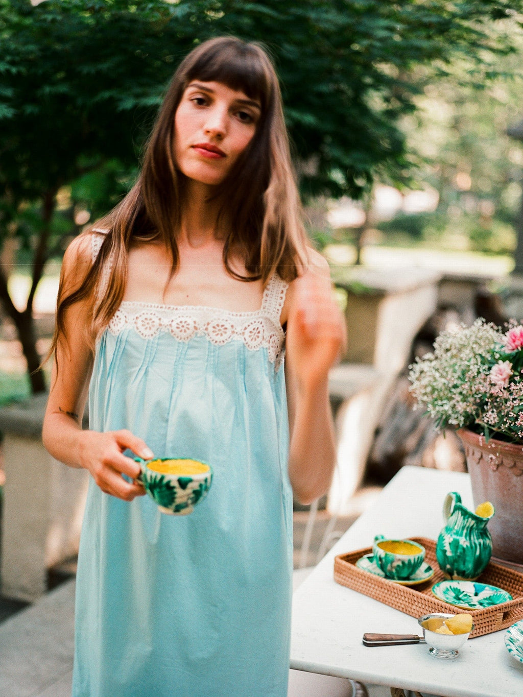 Soleil Dress in Robin's Egg