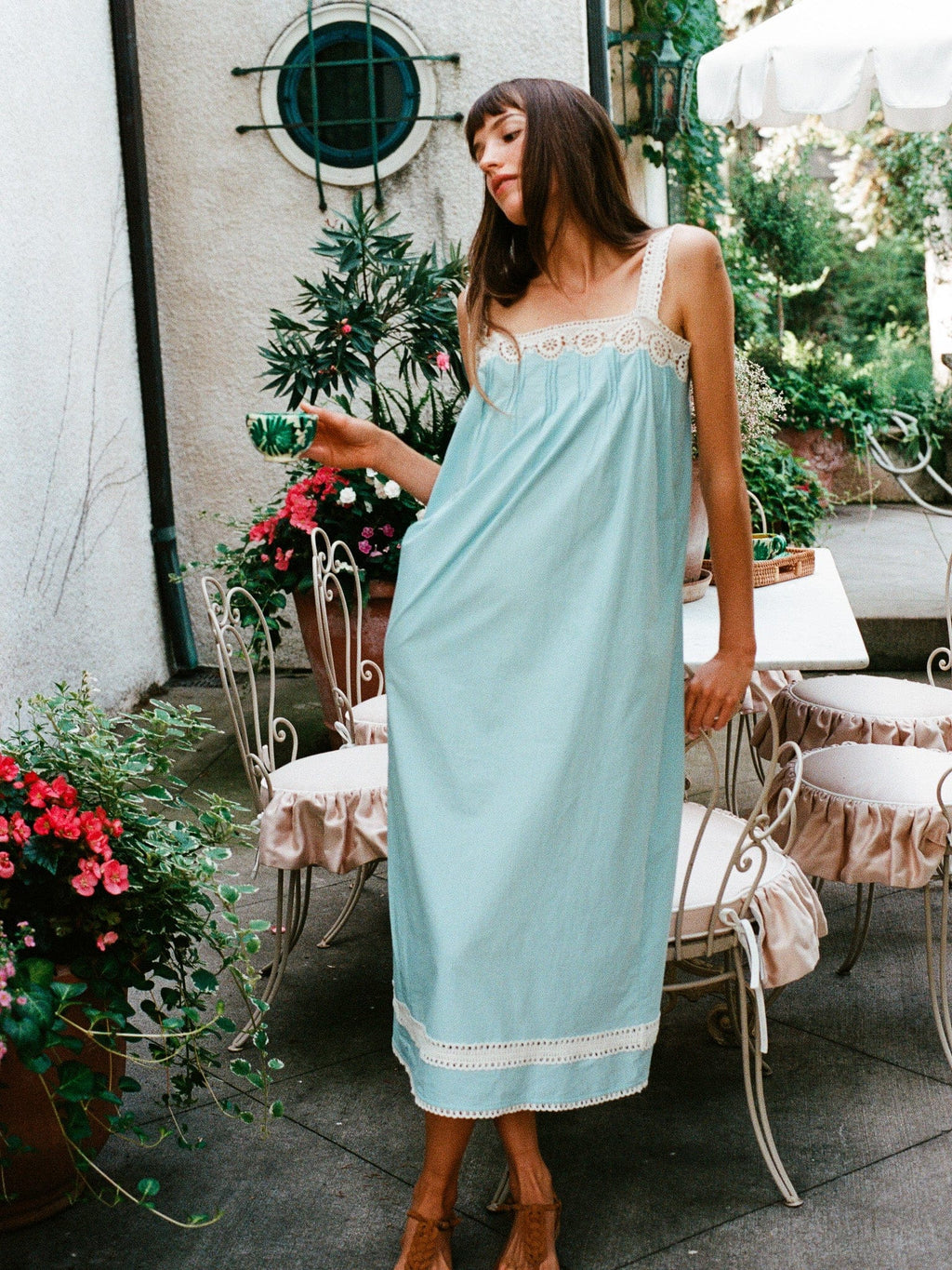 Soleil Dress in Robin's Egg