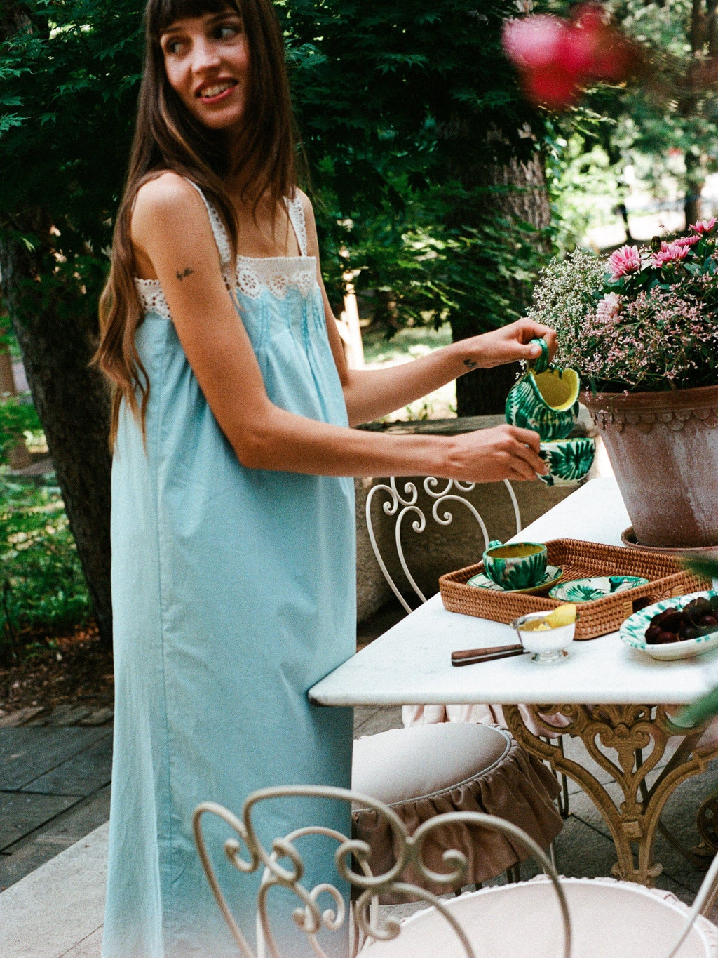 Soleil Dress in Robin's Egg