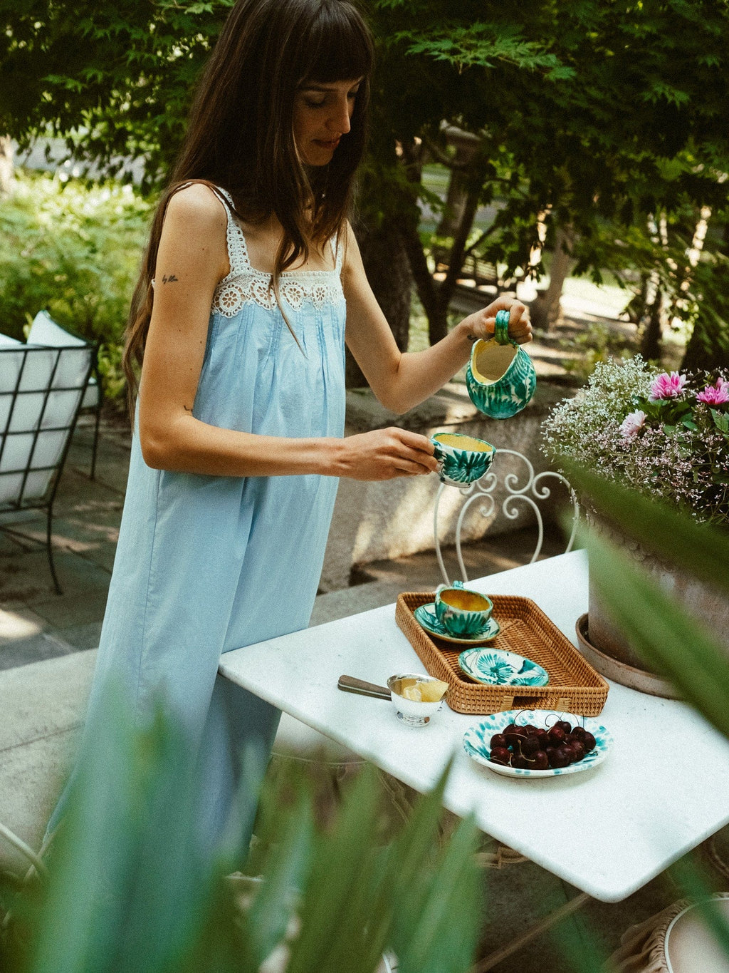 Soleil Dress in Robin's Egg
