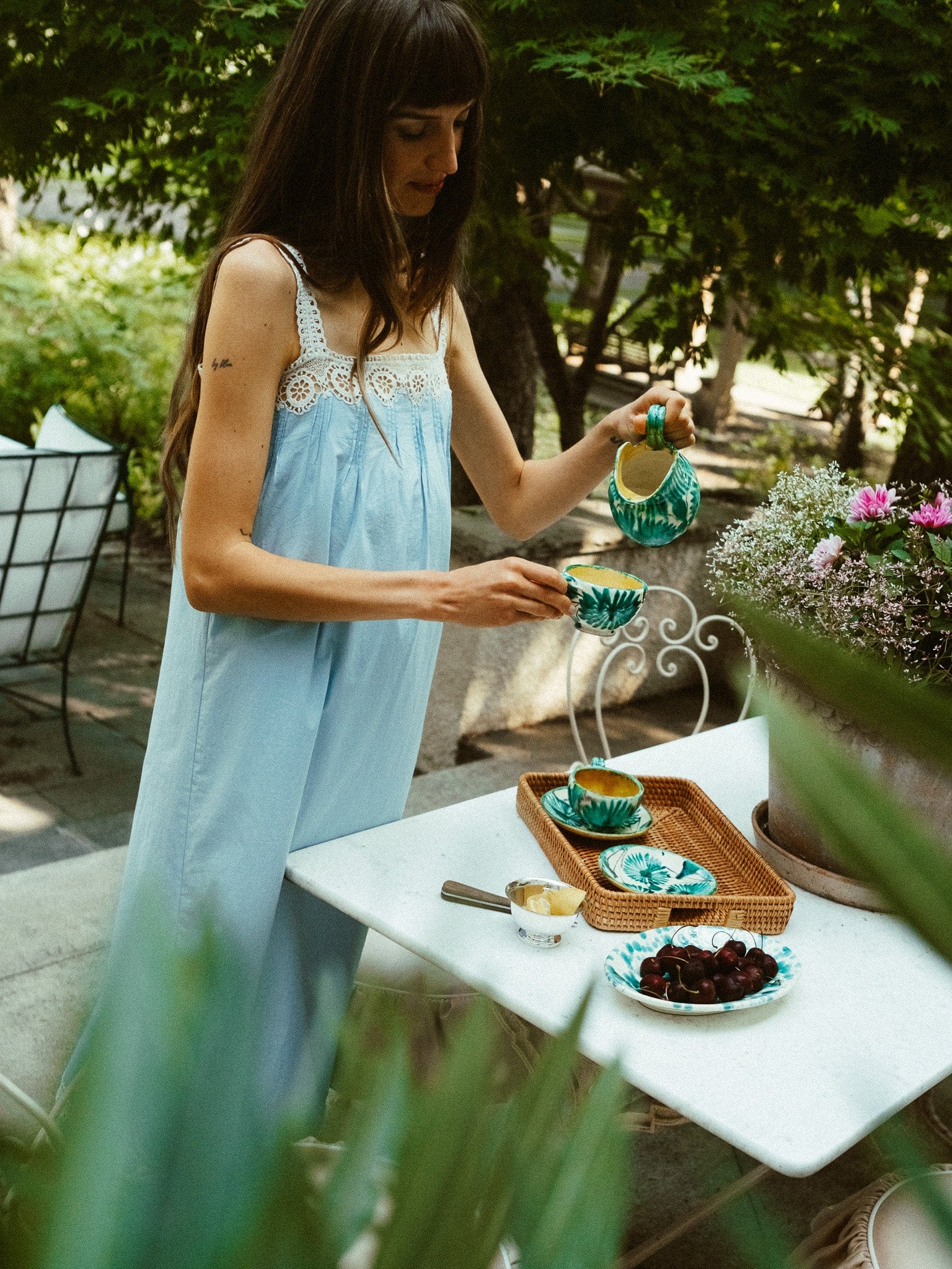 Soleil Dress in Robin's Egg