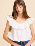 Stella Top in Ivory