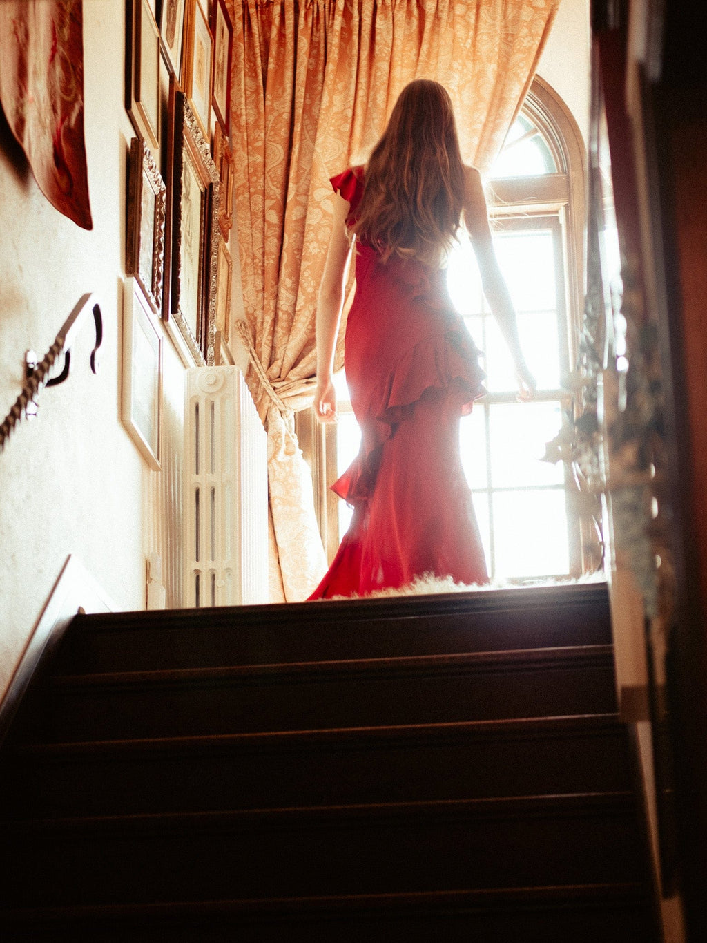 Tallulah Dress in Claret
