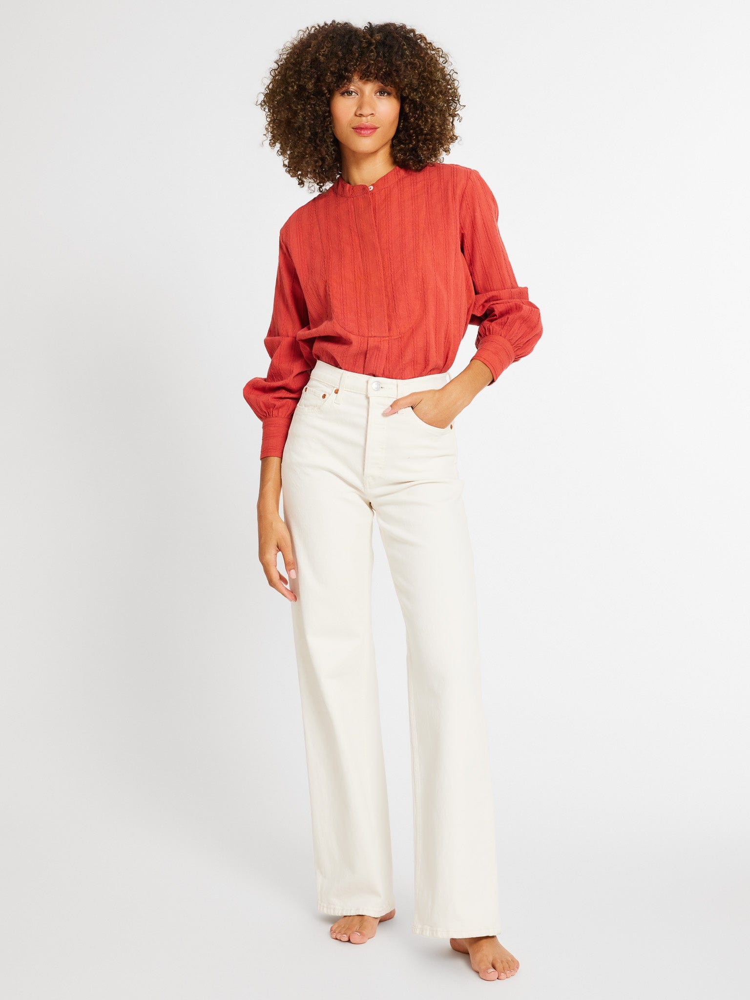 Tilda Top in Spice