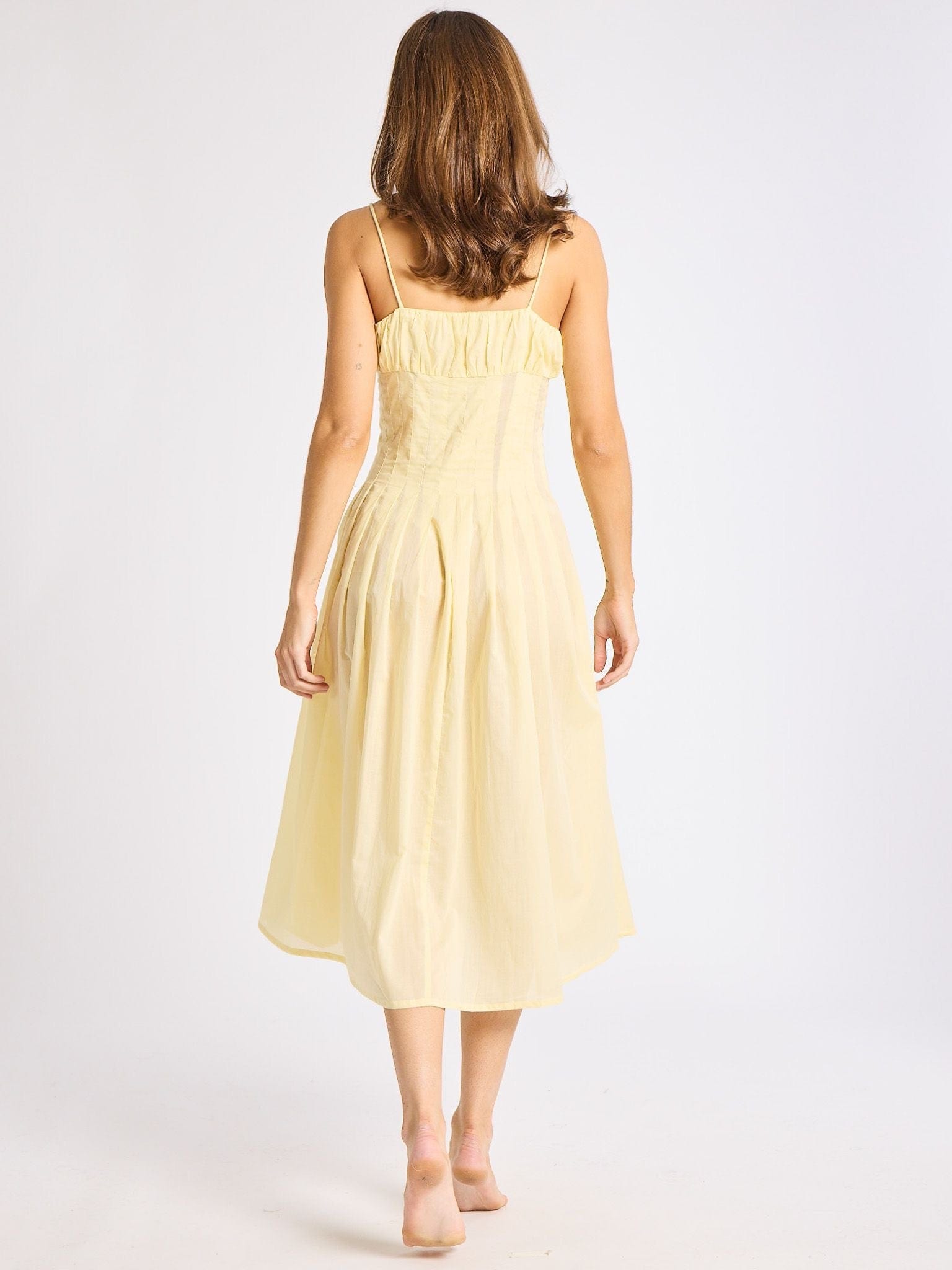 Tully Dress in Buttercream