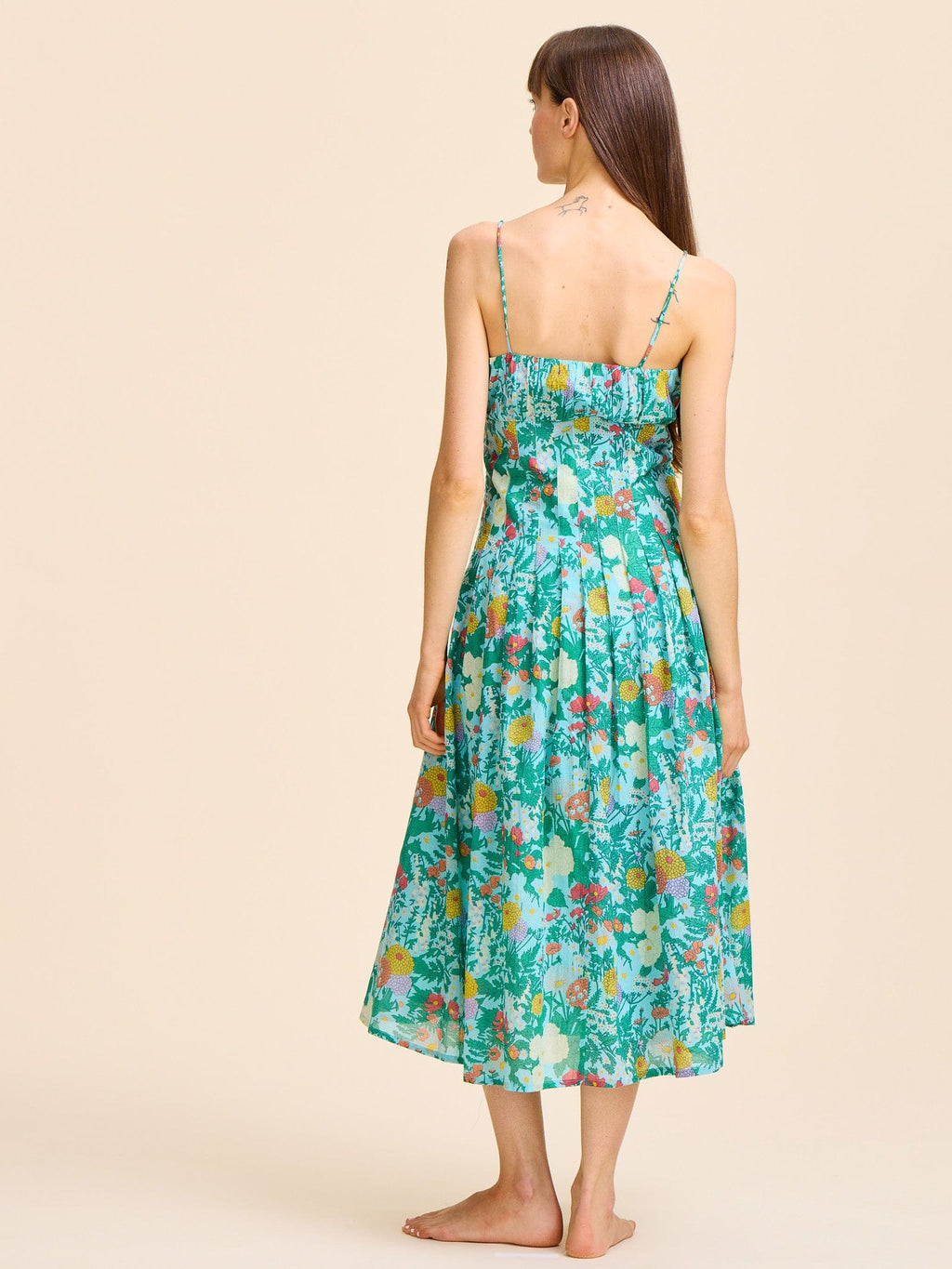 Tully Dress in Swedish Garden
