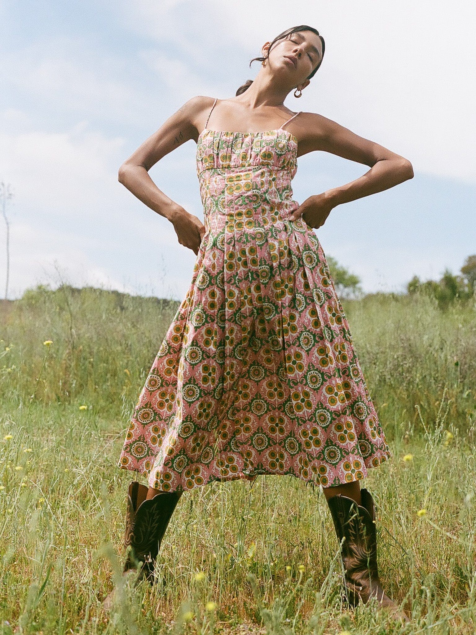 Tully Dress in Yucatan