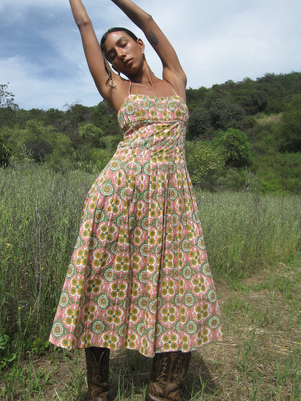 Tully Dress in Yucatan