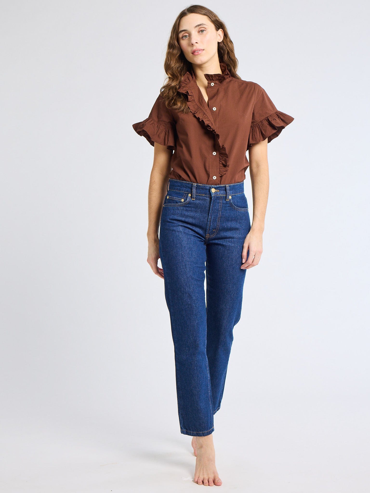 Vanessa Top in Chocolate