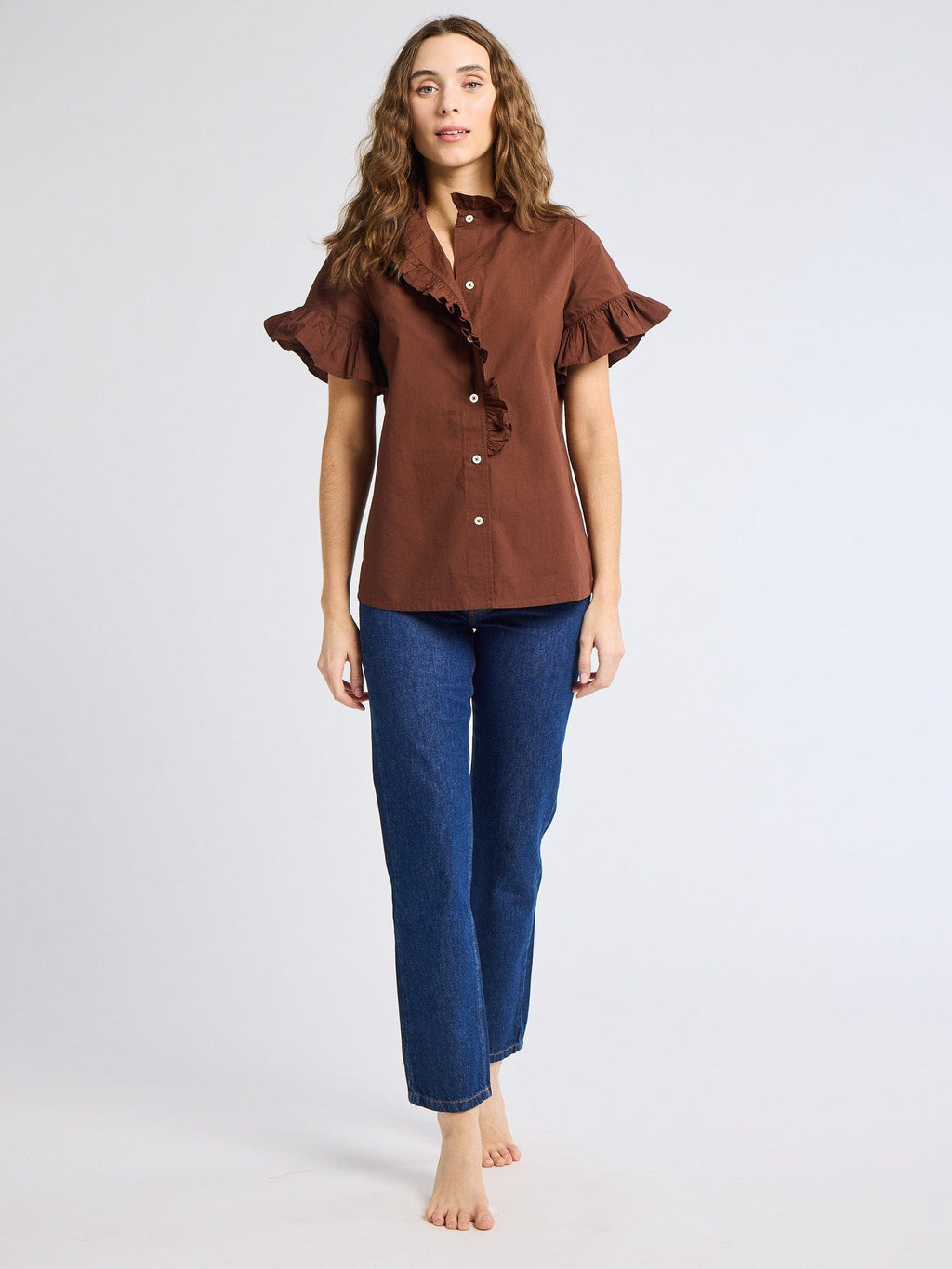 Vanessa Top in Chocolate