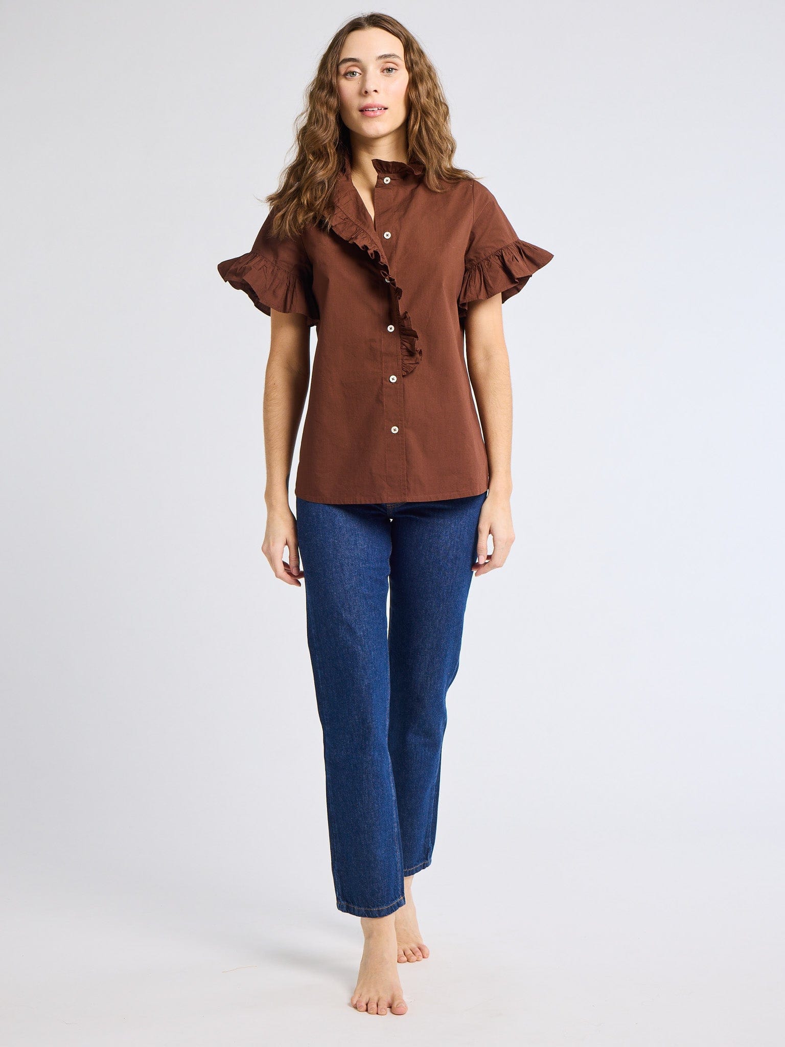 Vanessa Top in Chocolate