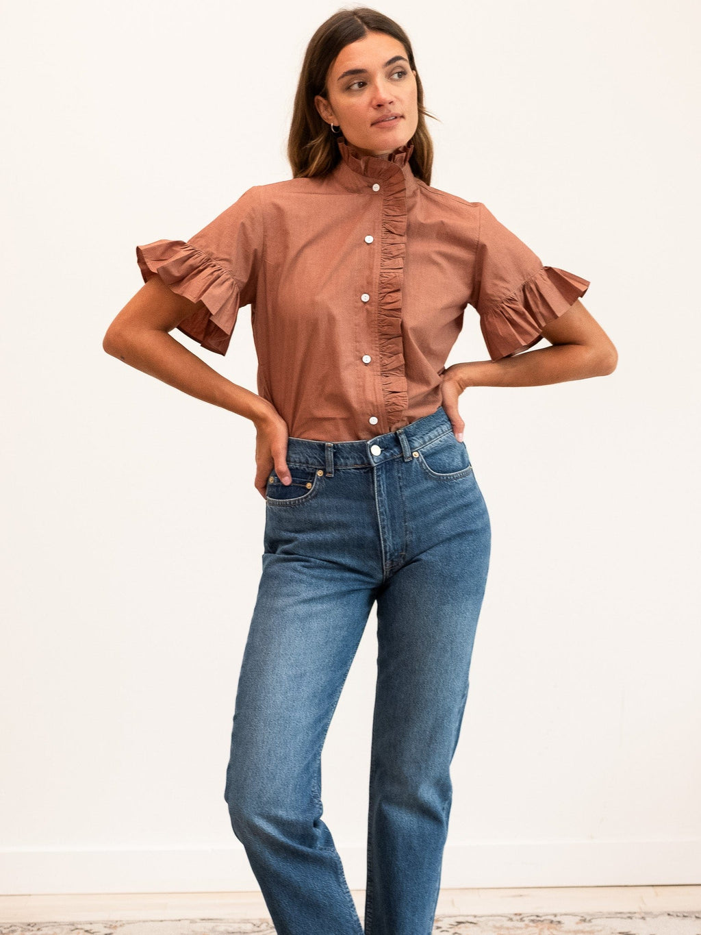 Vanessa Top in Mousse
