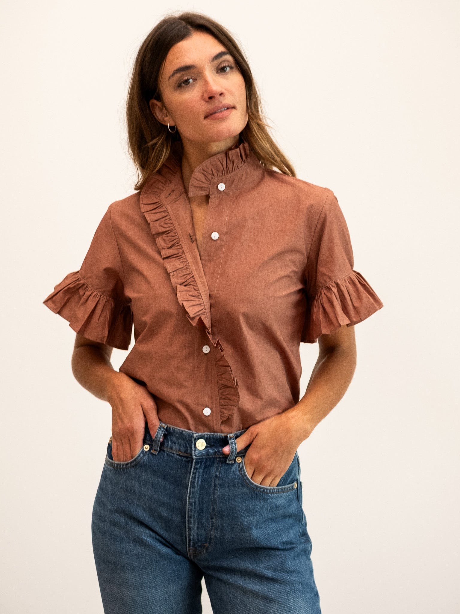 Vanessa Top in Mousse