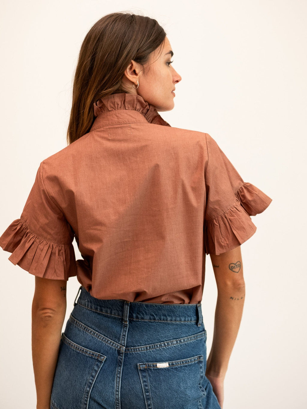 Vanessa Top in Mousse