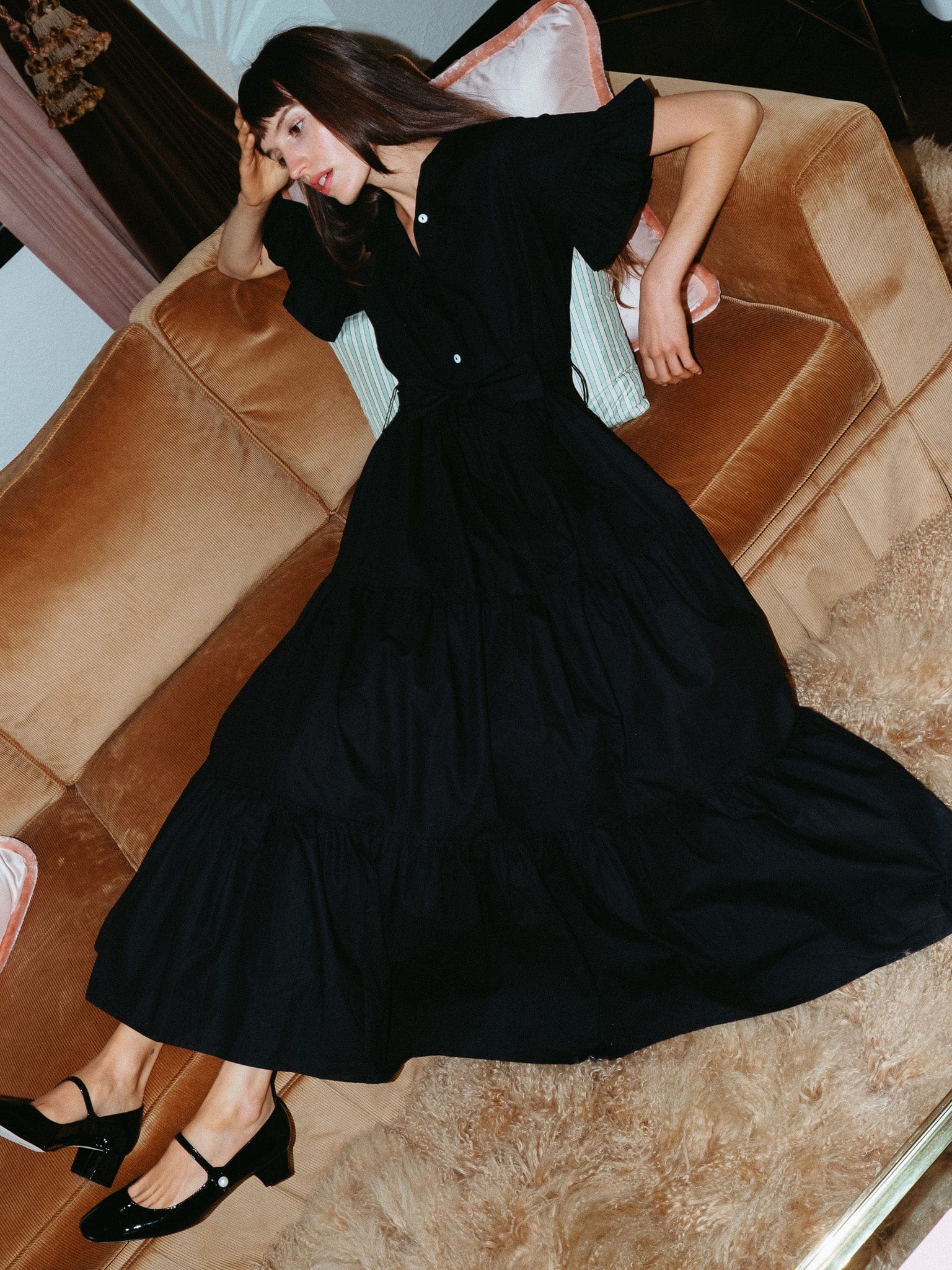 Victoria Dress in Black
