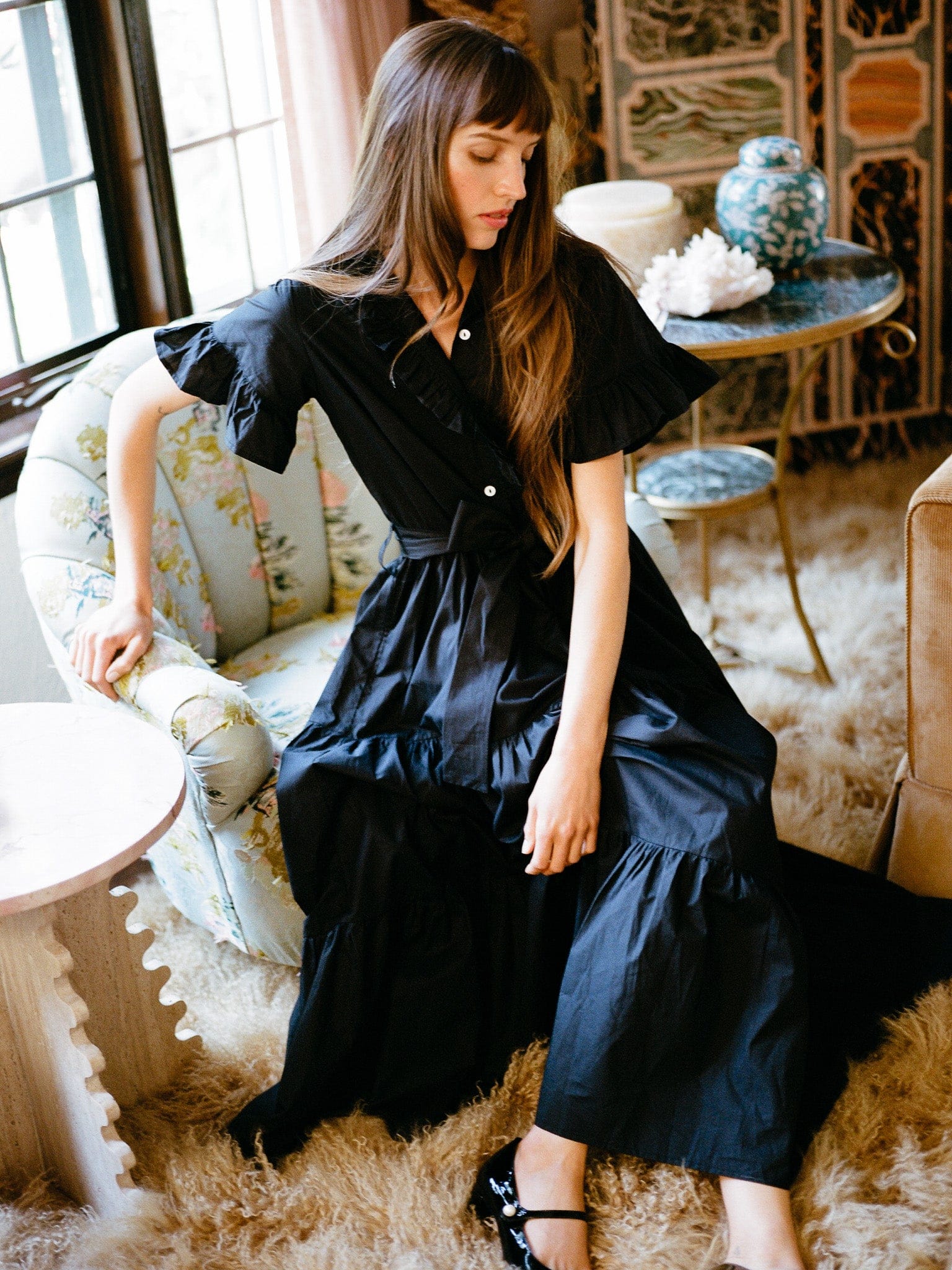 Victoria Dress in Black