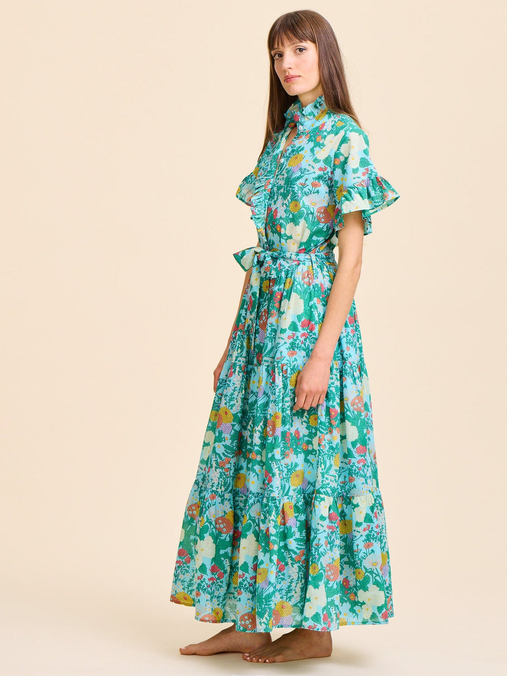Victoria Dress in Swedish Garden