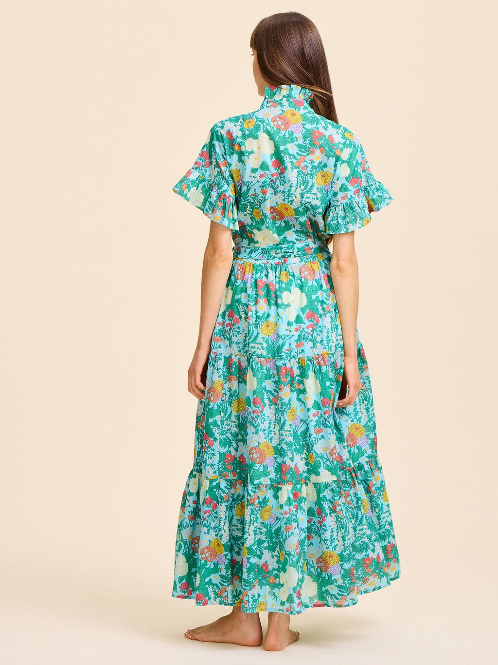 Victoria Dress in Swedish Garden