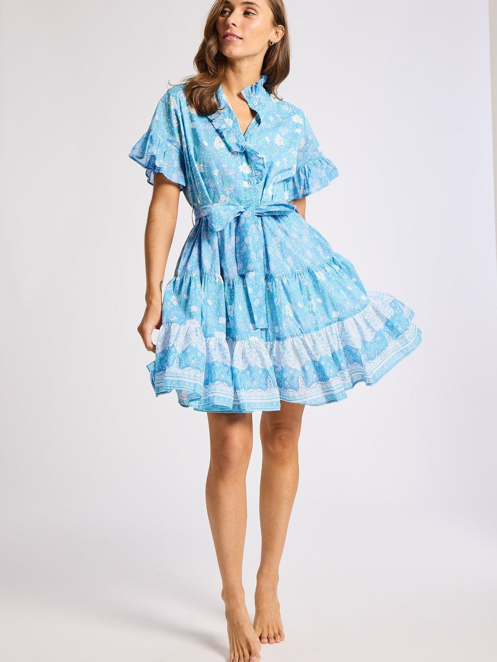 Violetta Dress in Charleston Floral