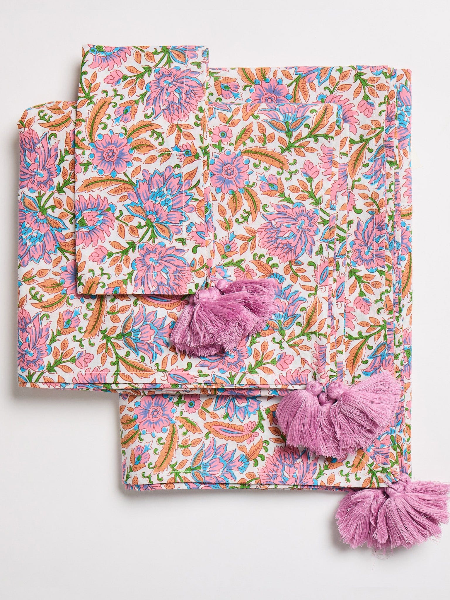 Tassel Tablecloth, 120" x 63"