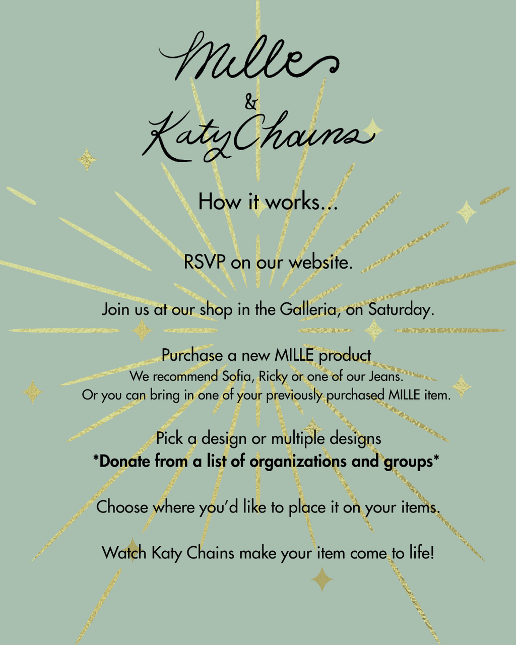KATY CHAINS CHAINSTITCHING JAN 31st