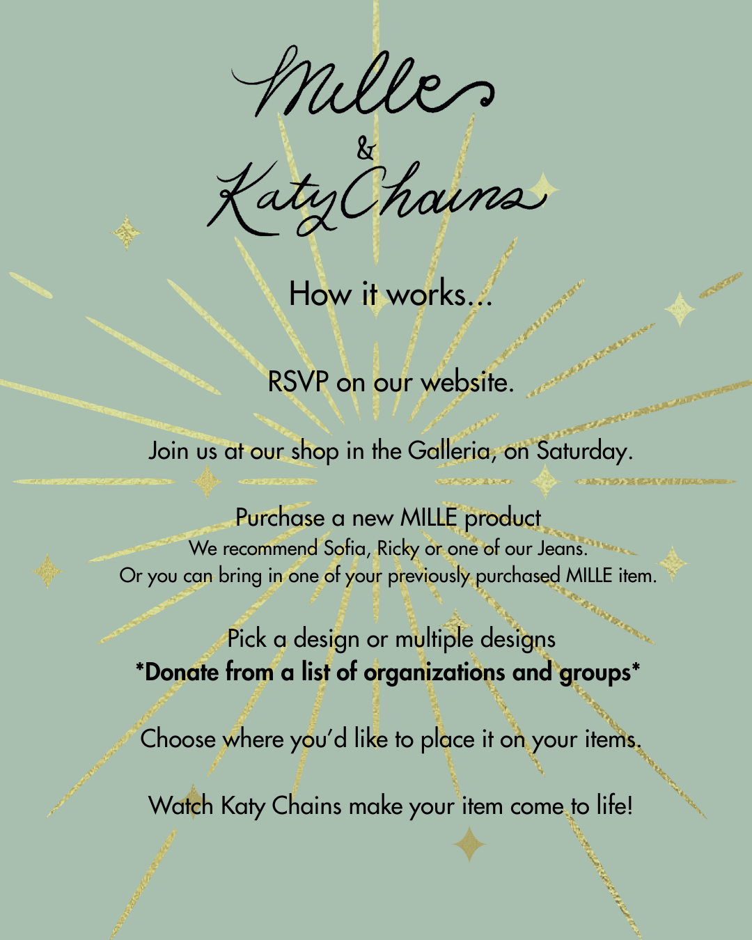 KATY CHAINS CHAINSTITCHING JAN 31st