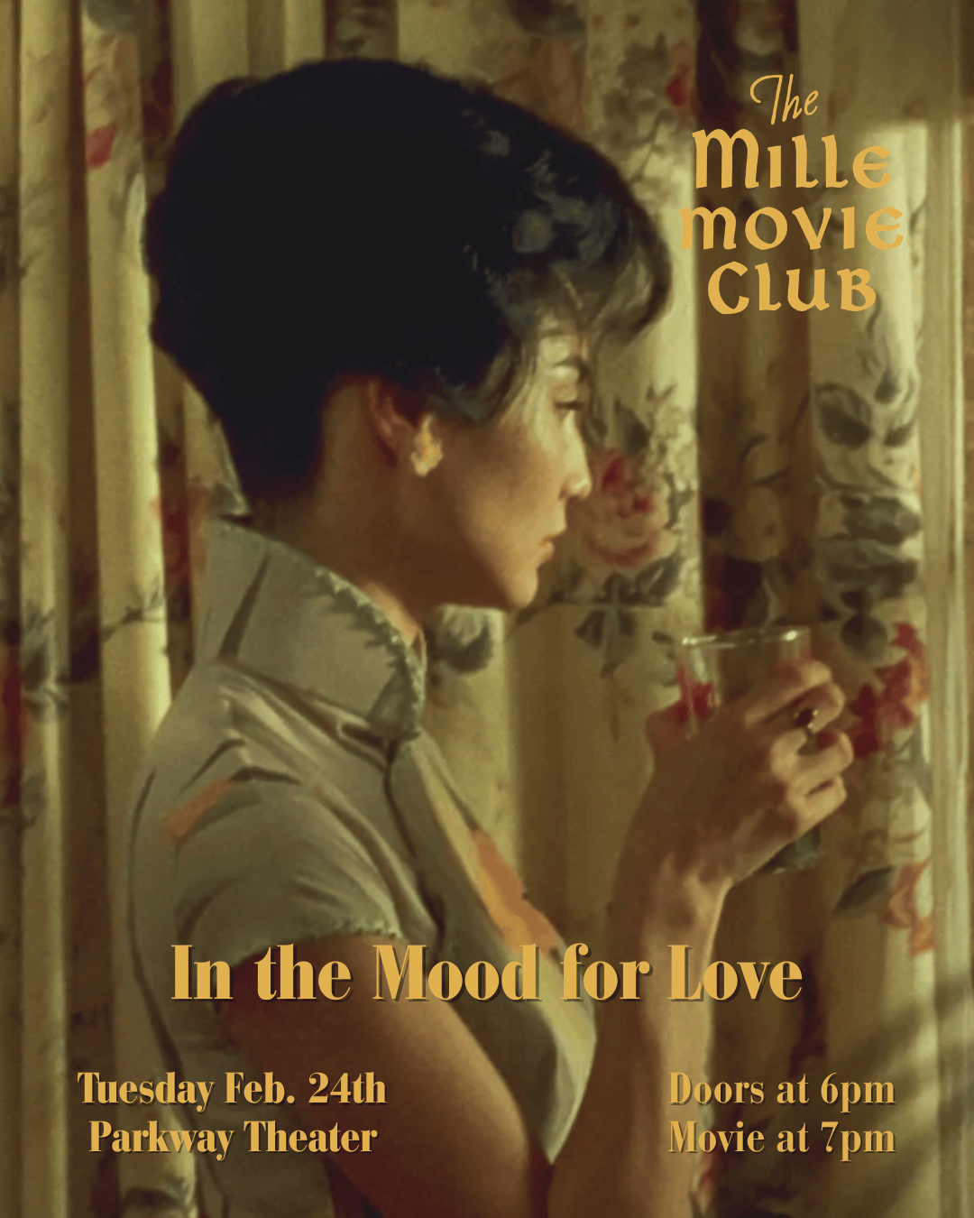 MILLE MOVIE CLUB - IN THE MOOD FOR LOVE - FEBRUARY 24th