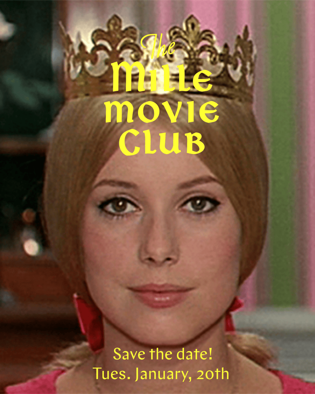 MILLE MOVIE CLUB - THE UMBRELLAS OF CHERBOURG - JANUARY 20th