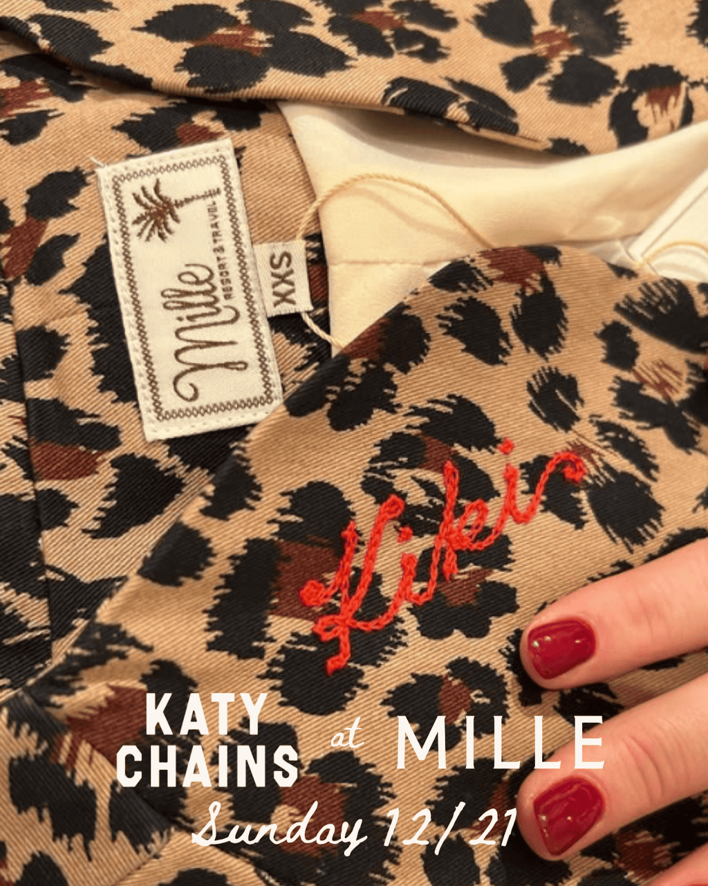 SOLSTICE EVENT - KATY CHAINS CHAINSTITCHING DEC 21st