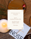 SOLSTICE EVENT - NOSE DIVE CANDLE POPUP - DEC 20th